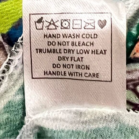 Original Green Embellished Short Round Kaftan OS - Picture 14 of 16